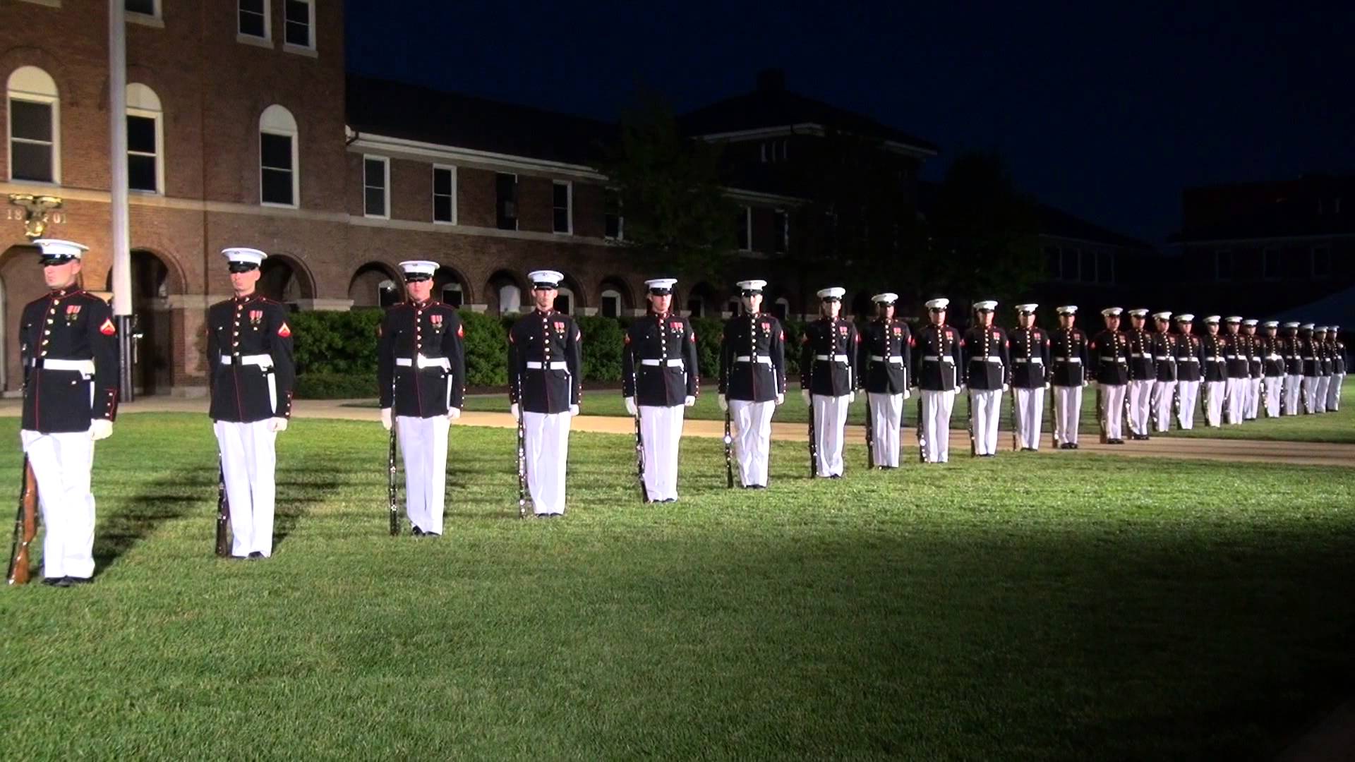 United States Marine Corps Silent Drill Platoon The History Channel