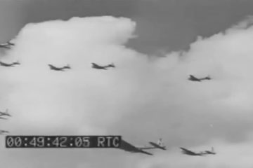 WWII Newsreel: Amazing Combat Footage of U.S. Raid on Germany