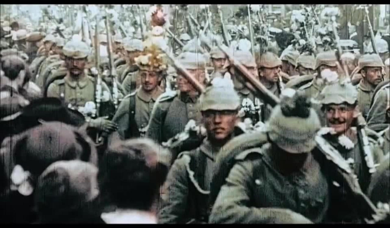 Rare German Footage from WW1 | The History Channel