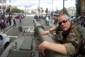 Driving a Tank Past Big Ben & Downing Street In London!