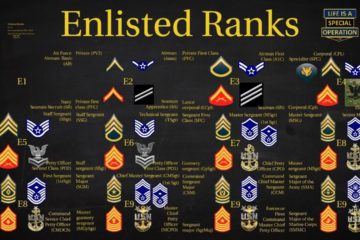 US Military (All Branches) Enlisted Ranks Explained – What is a Chief? Sergeant? Private?