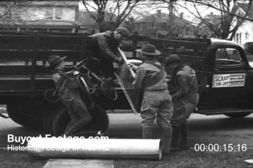 World War II Rubber & Metal Salvage & Scrap Drive Promotional Movie