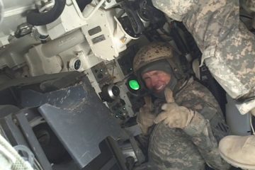 Inside View  •  Abrams Tank  • During Live Fire – Iraq 2010