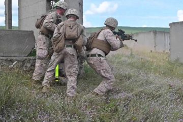 US FASTEUR Marines Train with Bulgarian Troops