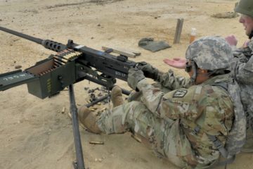 Watch : US Soldiers Fire the M2 Machine Gun