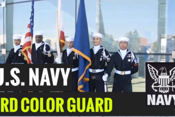 NRD San Francisco Color Guard at 2019 San Francisco Fleet Week